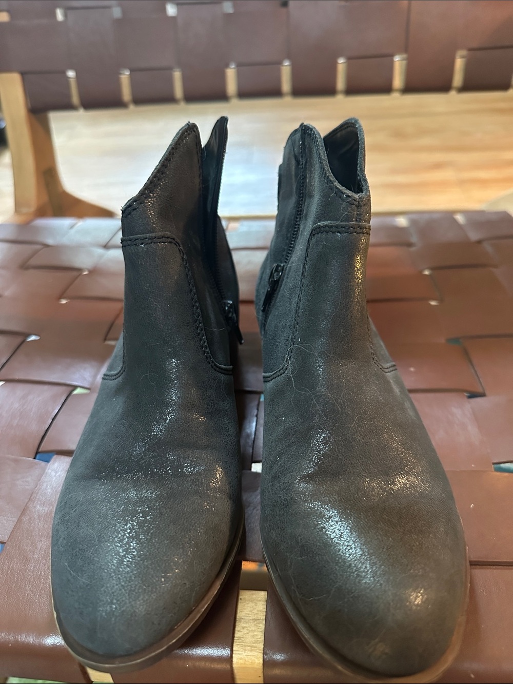 Lucky Brand Black Women's Ankle Boots - Sleek Everyday Style